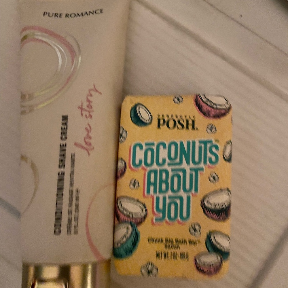 Shower cream and bath bar